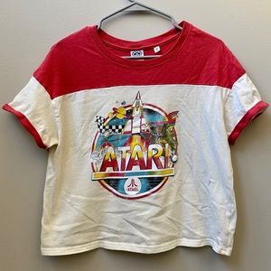 Junk Food | Retro Atari Graphic Ringer Tee